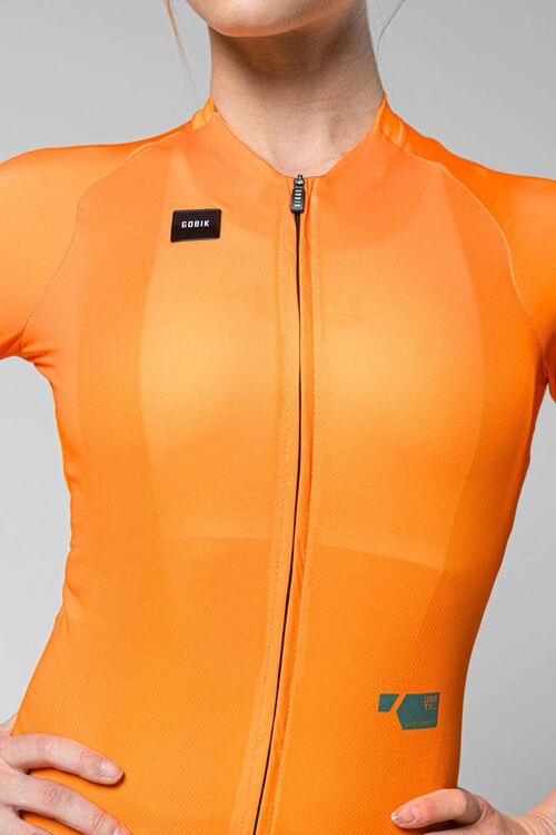 GOBIK MAILLOT MANGA CORTA CX PRO 3.0 UNISEX TANGERINE S