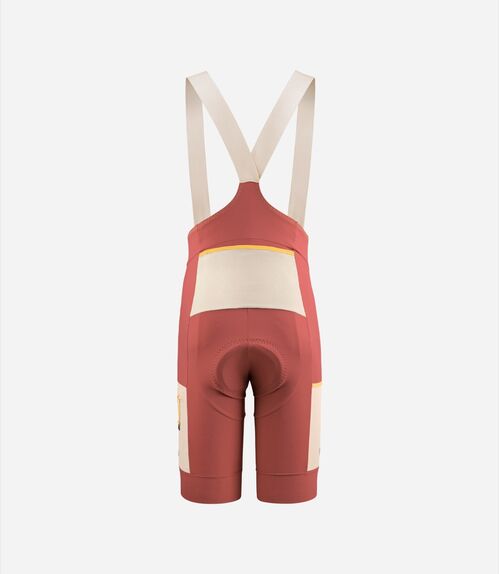 PEDALED ODYSSEY BIB SHORTS CULOTE HOMBRE DARK RED L