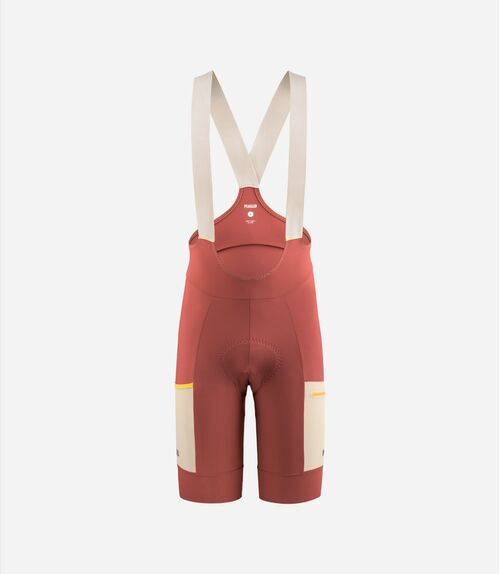 PEDALED ODYSSEY BIB SHORTS CULOTE HOMBRE DARK RED L