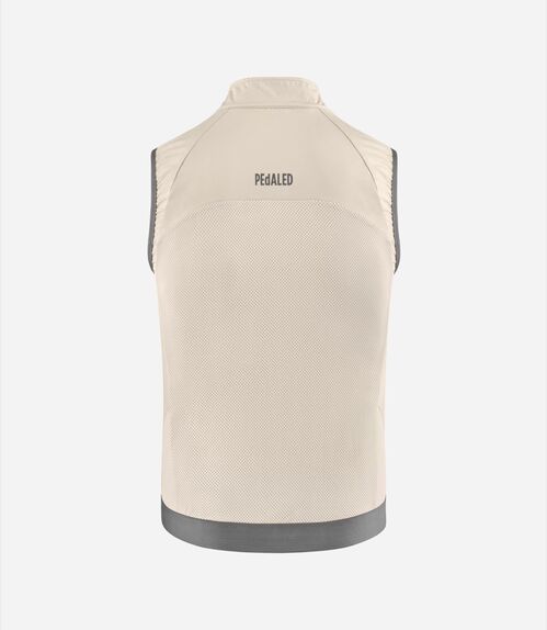 pedaled ELEMENT WIND PR VEST BEIGE CHALECO HOMBRE BEIGE M