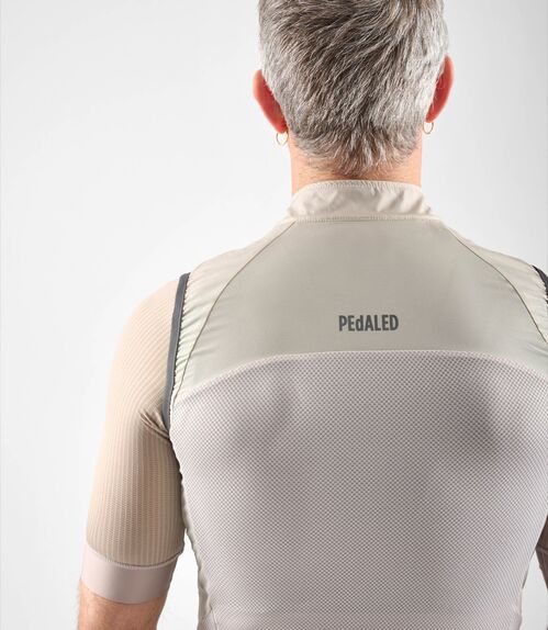 pedaled ELEMENT WIND PR VEST BEIGE CHALECO HOMBRE BEIGE M