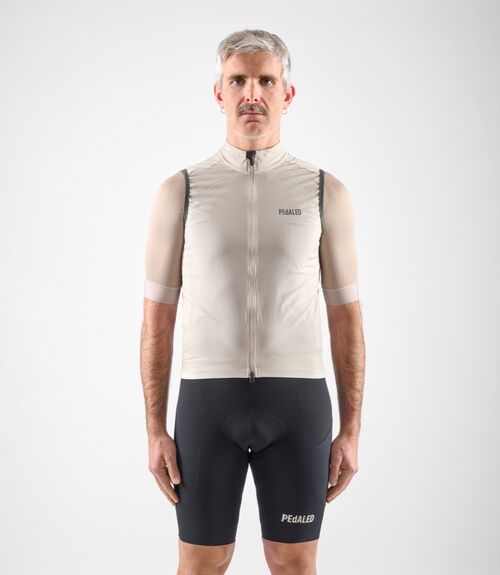 pedaled ELEMENT WIND PR VEST BEIGE CHALECO HOMBRE BEIGE M