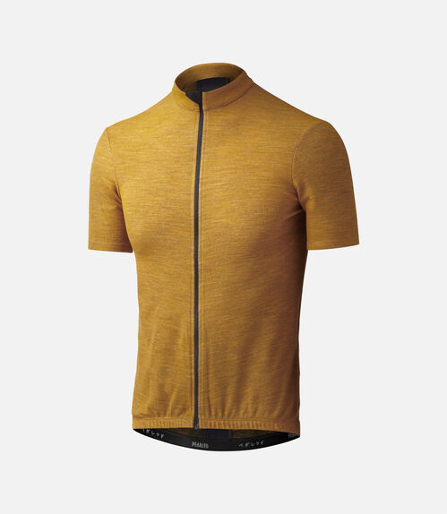 PEDALED MAILLOT HOMBRE KAIDO MERINO GOLDEN YELLOW S