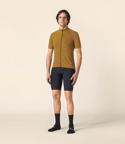 PEDALED MAILLOT HOMBRE KAIDO MERINO GOLDEN YELLOW S