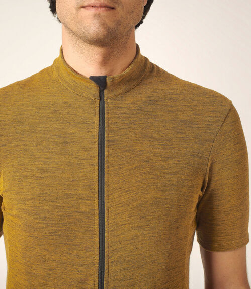 PEDALED MAILLOT HOMBRE KAIDO MERINO GOLDEN YELLOW S