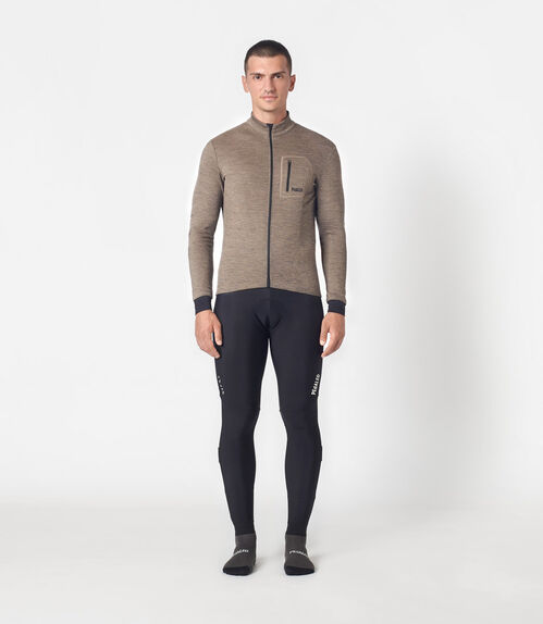 PEDALED MAILLOT LS HOMBRE KAIDO MERINO WALNUT L