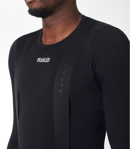 PEDALED CAMISETA HOMBRE INTERIOR ESSENTIAL MERINO BLACK M